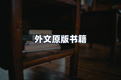 外文原版书籍